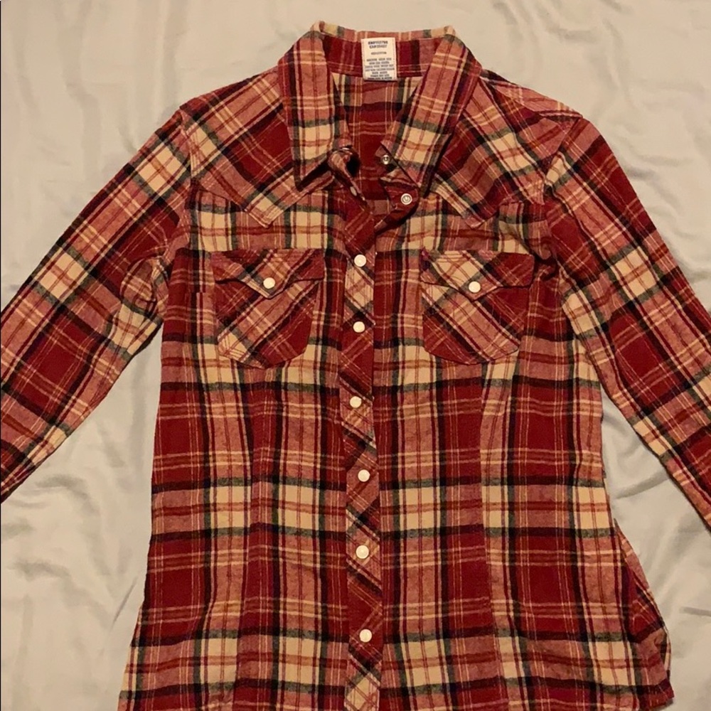 True Religion Red Flannel